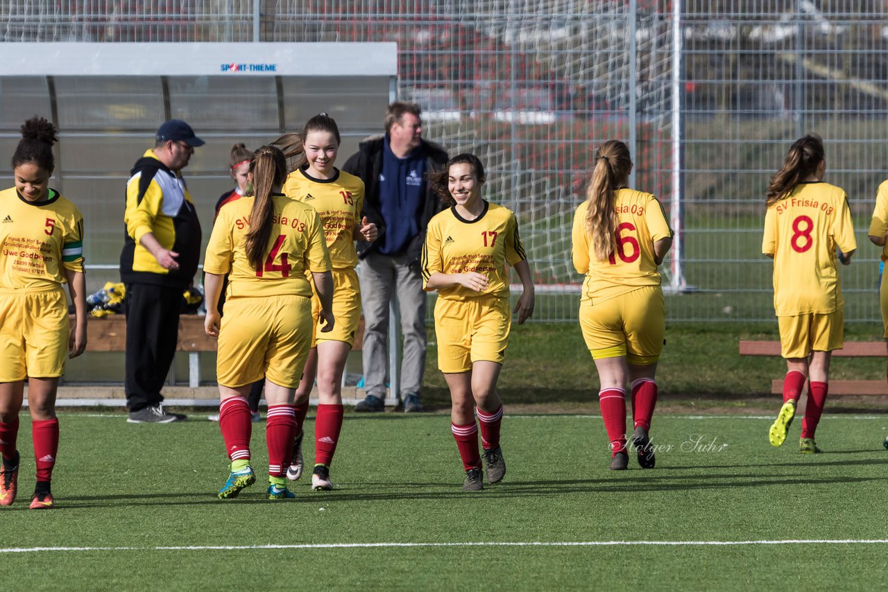 Bild 166 - B-Juniorinnen SG Weststeinburg/Bei - SV Fisia 03 : Ergebnis: 1:2